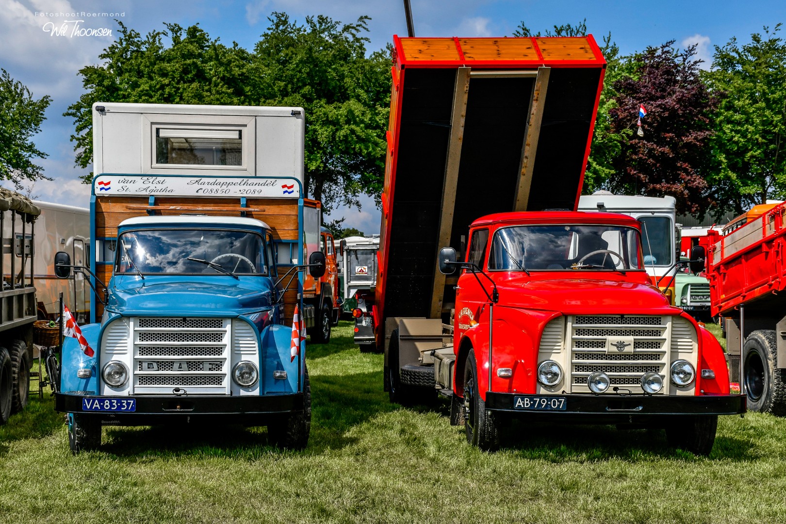 Oude autotreffen Montfort 2019